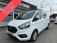 2022 Ford Transit Custom 2.0 EcoBlue 130ps Low Roof D/Cab Limited Van PANEL VAN 