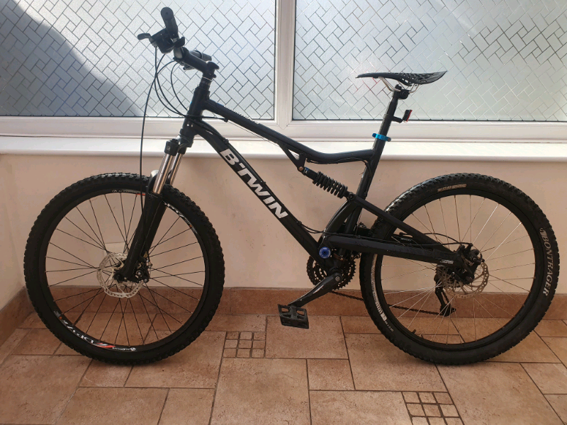 full suspension btwin