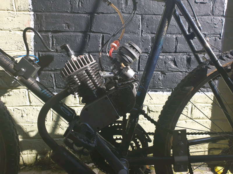 mountain bike with engine