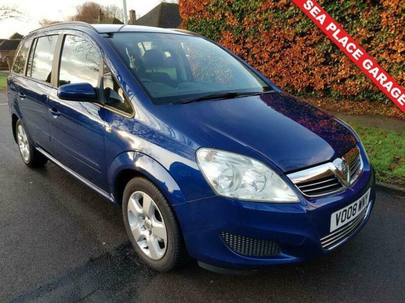 2008 08 VAUXHALL ZAFIRA 1.6 EXCLUSIV 105 BHP 2 OWNERS SERVICE HISTORY 7