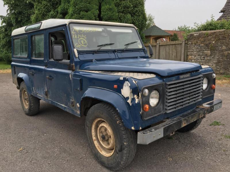 1996 Land Rover Defender 110 300tdi County Station Wagon, Damaged