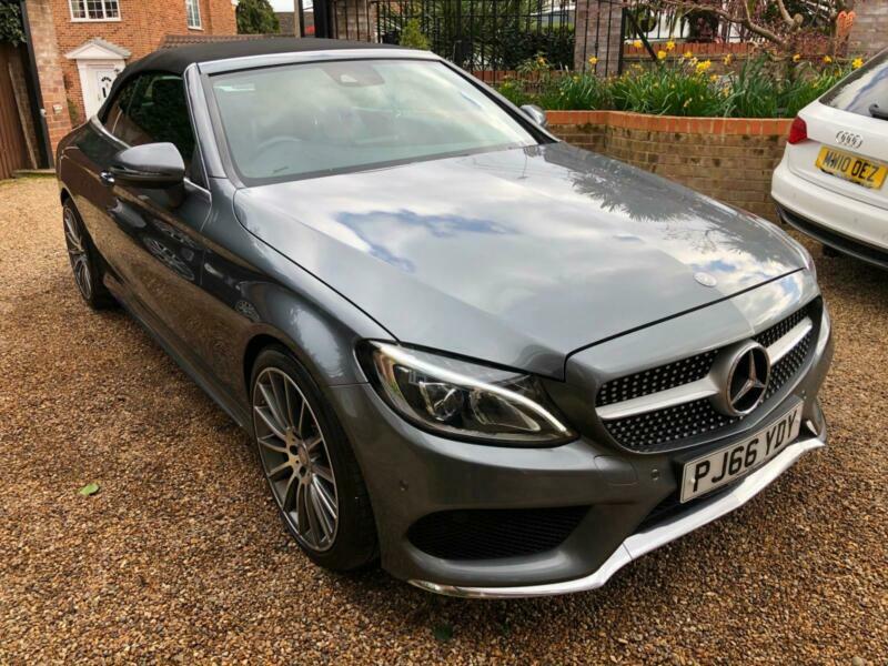 2017 Mercedes Benz C Class C220d AMG Line 2dr Auto CONVERTIBLE Diesel
