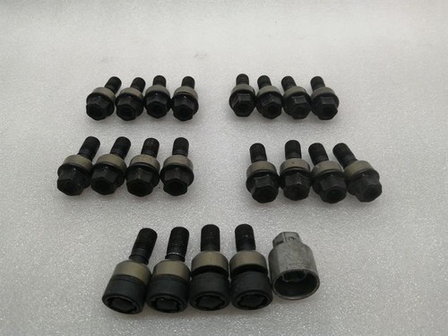 PORSCHE CAYMAN 718 GT4 WHT006978 ALUFELGE SCRAUBEN LUG BOLT SET LOCK SET SATZ