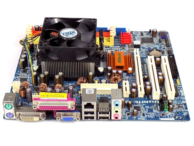 Mainboard Cpu Retro Bundle: Asrock Alivenf7g-Hd720p + Amd Phenom X4 9600 (4c/4t)