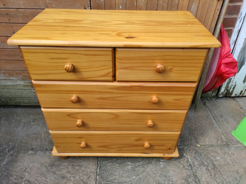 Pine Chest Of Drawers In Exeter Devon Gumtree