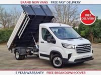 Maxus Deliver 9 L2 Tipper MWB Single Cab Tipper Diesel Manual