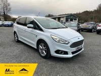 2015(65) FORD S-MAX TITANIUM TDCI, 2.0L DIESEL, MANUAL, 7 SEATER, WHITE, ULEZ