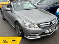 2012 Mercedes-Benz E Class E220 CDI BlueEFFICIENCY Sport 2dr Tip Auto CONVERTIBL