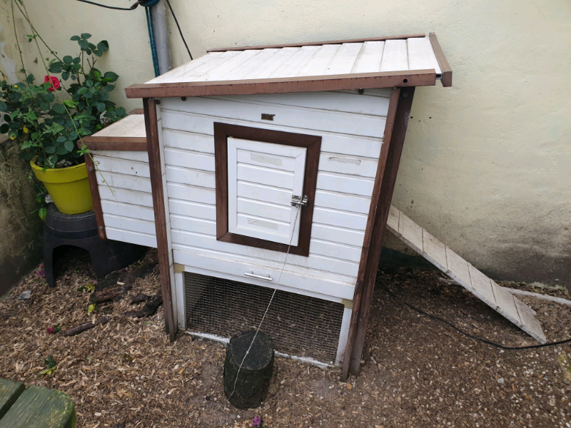 Plastic chicken coop for 6 chickens - $ 86
