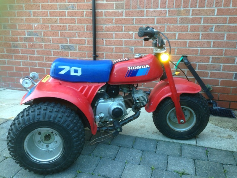 honda 70 trike