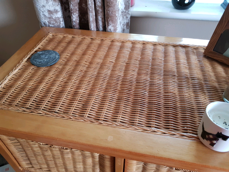 Wicker chest of drawers | in Norwich, Norfolk | Gumtree