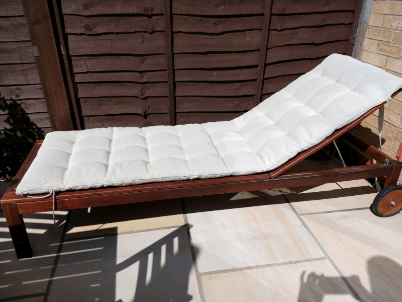 IKEA applaro sun lounger with pad and rain cover | in Lewisham, London | Gumtree