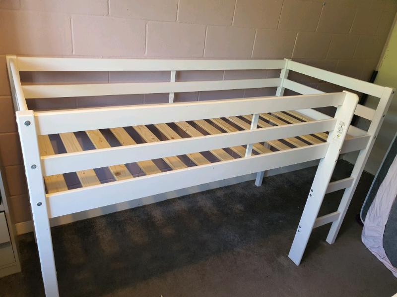 Argos Home Kaycie Mid Sleeper Shorty Bed Frame White frame only in