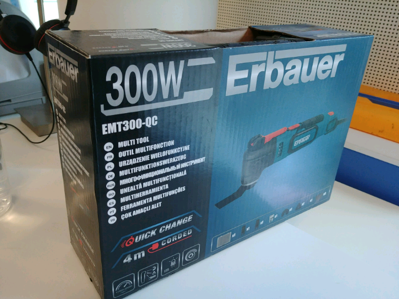 Erbauer Multi Tool EMT300QC 300W Brand new and sealed in Totton