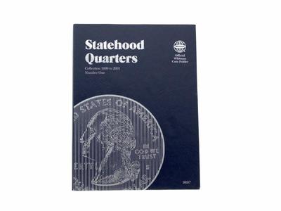 Statehood Quarter #1 1999-2001, P & D Coin Folder by Whitman