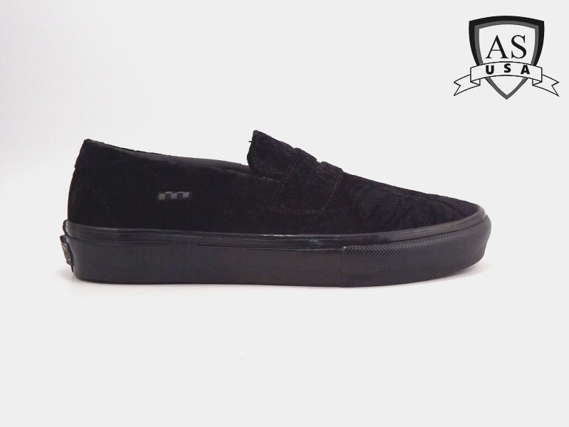 VANS Skate Style 53 Black Velvet Men's 4, 5.5 Skate Shoes