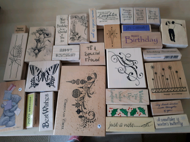 Rubber stamps for card making | in Pontefract, West ...