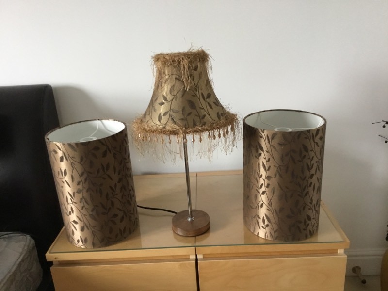 Next lamp and set of two matching shades in Crookston, Glasgow Gumtree