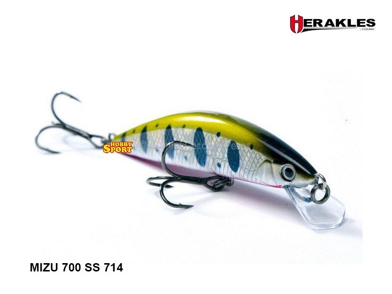 MINNOW  MIZU 70 SS COL ACID PARR ARHKMIS0714 SLOW SINKING SPINNING FIUME LAGO