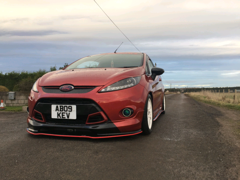 Спойлер fiesta mk7