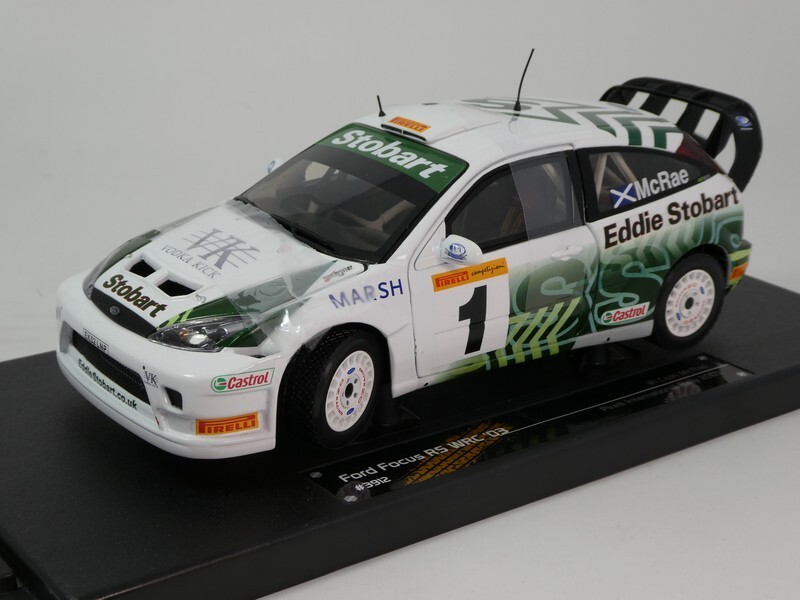 激レア　AUTO ART Ford Focus ラリーカー 　1/18 AUTOart 2002 Ford Focus WRC 1/18 Unboxing & First