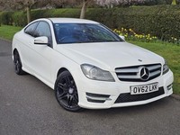 2012 Mercedes-Benz C Class C180 [1.6] BlueEFF AMG Sport Plus 2dr Auto COUPE PETR
