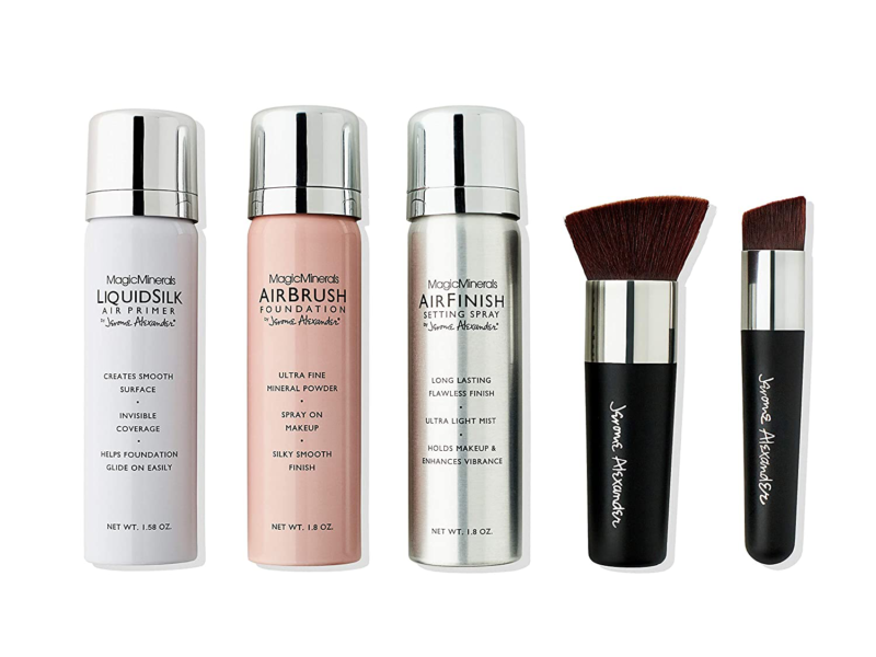 MagicMinerals Deluxe AirBrush Foundation Set by Jerome Alexander
