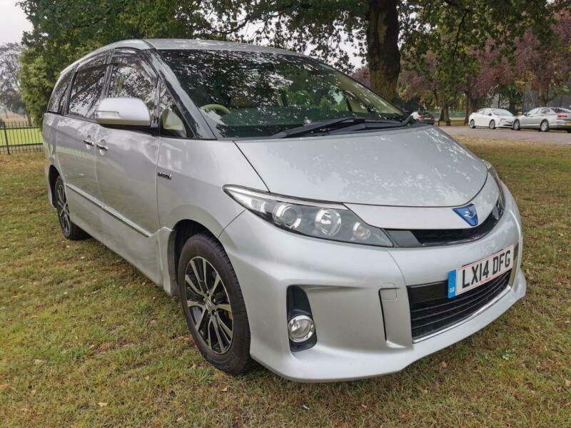 TOYOTA ESTIMA 2014 Hybrid Automatic in Silver in Ilford, London