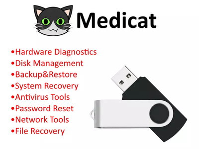 Medicat Bootable USB Toolkit for System Diagnostics Recovery and Management