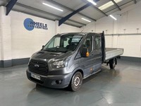 2017 Ford Transit 2.0 350 L5 DOUBLE CAB DROPSIDE 4X4 EU6 Dropside Diesel Manual