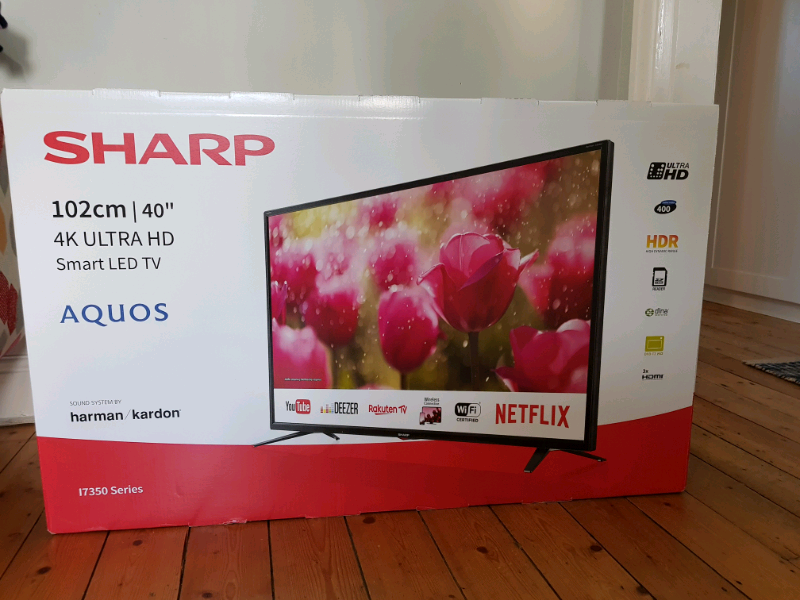 BRAND NEW Sharp Aquos 4K HDR 40 Inch LED TV - unopened | in Liverpool