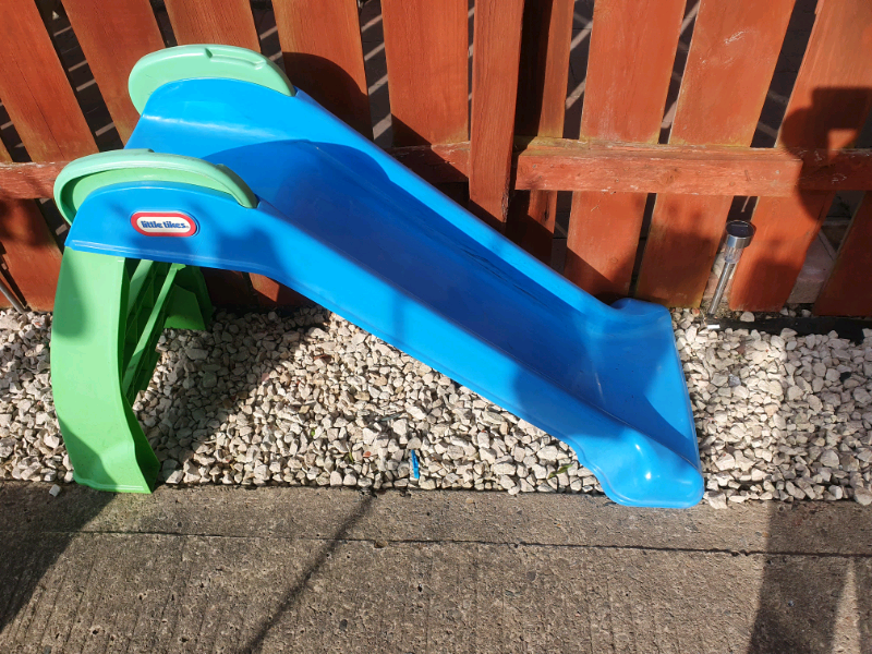 little tikes slide with water hose attachment
