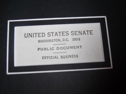 Humbert Humphrey 12x18 Facsimile Signed Framed Vintage Mince Meat Pie Recipe