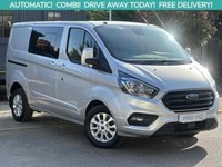 2019 Ford Transit Custom 320 EcoBlue Limited Combi Van Diesel Automatic