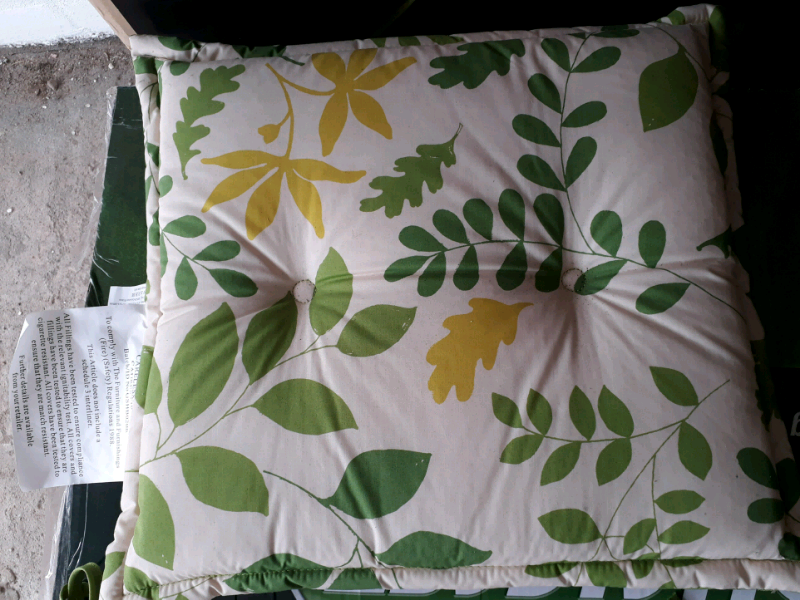 Garden seat cushion pads from Homebase, brand new. in Rhiwbina