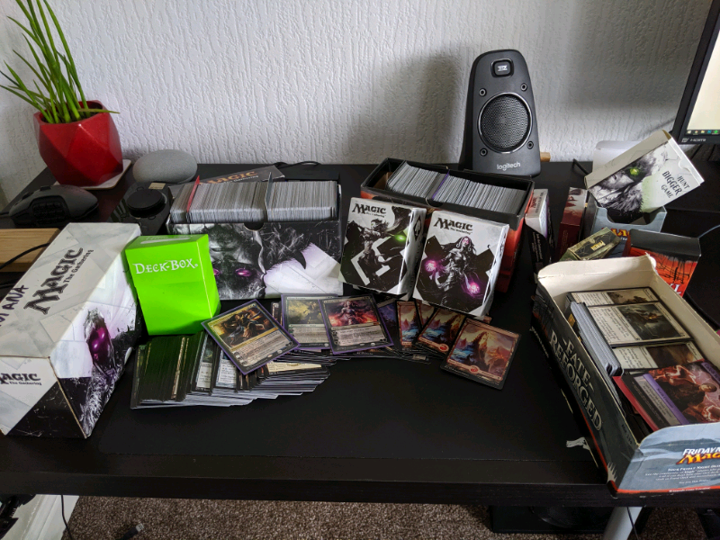 mtg cards gathering magic job lot ended ad