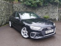 2022 Audi A4 40 TFSI 204 S Line 4dr S Tronic [Comfort+Sound] Saloon Petrol Autom