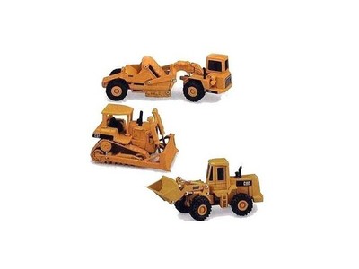 Modellino mezzi industriali Norscot SET CAT 613C950FD6H Pz.3 1:64 modellismo