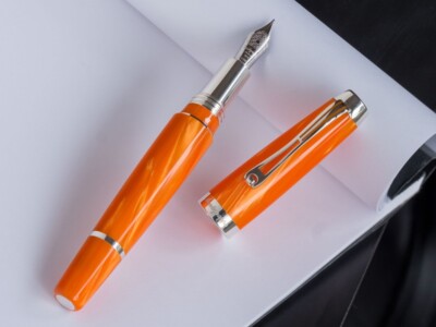 Montegrappa Passione Collection Orange Fountain Pen