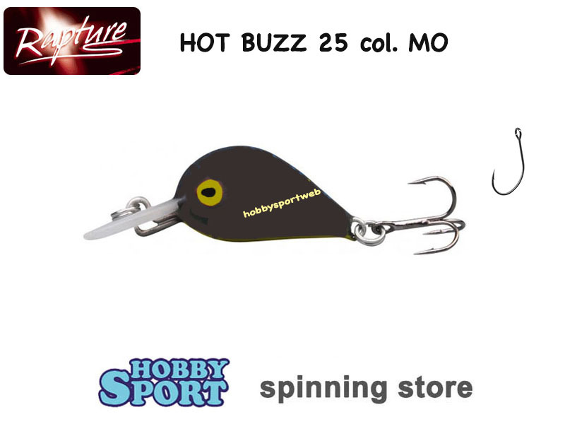 HOT BUZZ 25 COL. MO RAPTURE TRABUCCO SPINNING 3 GR TROUT AREA LAGHETTO