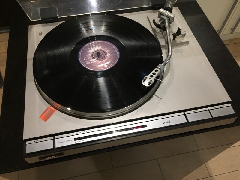 JVC Turntable for sale complete with ADC cartridge and new stylus
