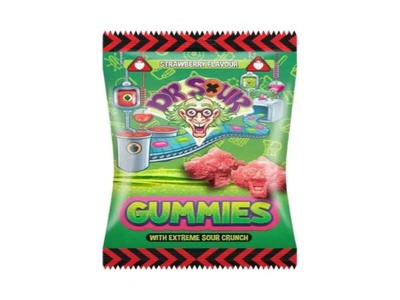 Netherlands   - Dr Sour Gummies Strawberry