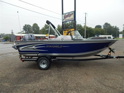 2017 StarCraft Starweld 2000 Pro Yamaha 115hp 4-Stroke Trailer Bimini Top Seats!