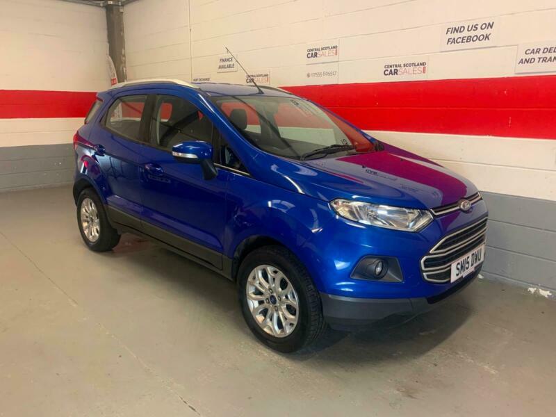 Ford EcoSport 1.0T EcoBoost Zetec 2015/15 plate, only 29000 miles in Grangemouth, Falkirk