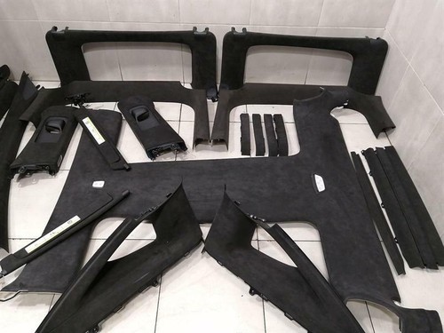 TESLA MODEL X P100D Alcantara Roof Lining 1035856-04-L himmel Schwarz Suede