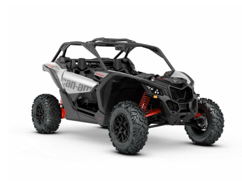 2020 Can-Am Maverick X3 Turbo Hyper Silver & Can-Am Red