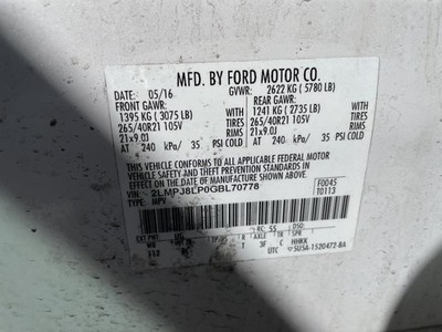 Rear Drive Shaft Assembly 2.7L Turbo Thru 08/16/16 Fits 15-16 EDGE 924421