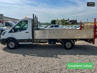 2020 Ford Transit Dropside XLWB L34 350 Leader Ecoblue Camera EURO 6 NO VAT Drop