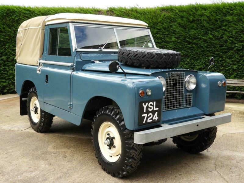 1961 LAND ROVER SERIES 2 88" RARE TRUCK CAB PICK UP