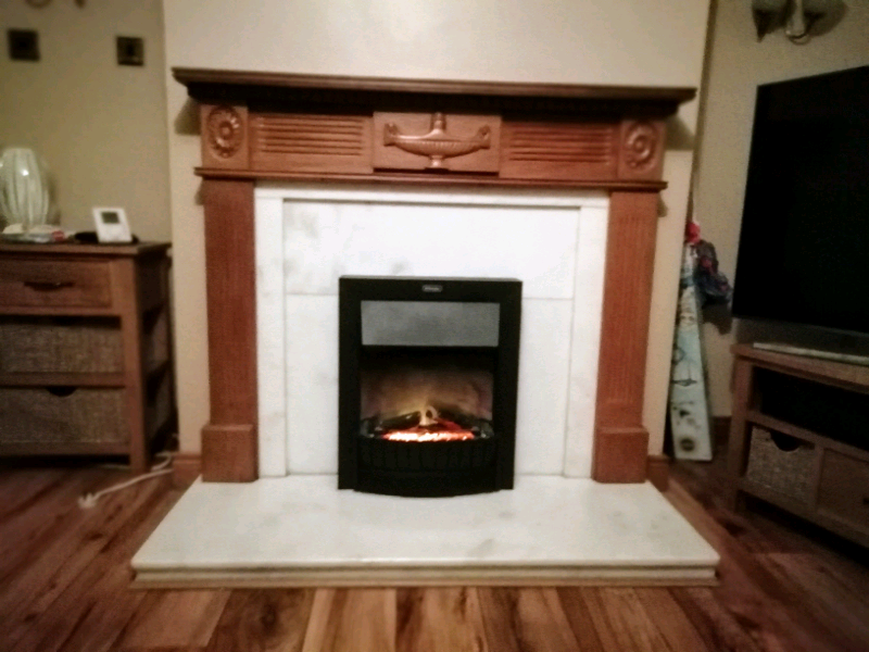 Solid oak fire surround ,all offers considered in Andersonstown, Belfast Gumtree